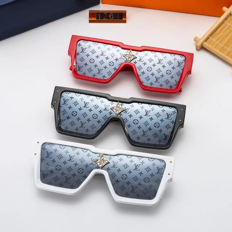 New Unisex Large Frame Cool Sunglasses 1261