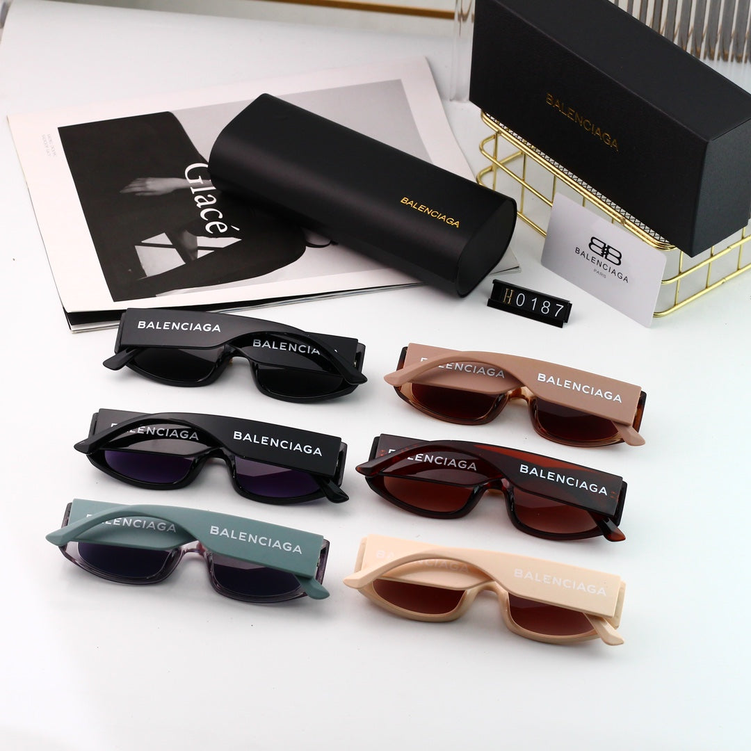 6 Colors Trendy Fashion Sunglasses 0187