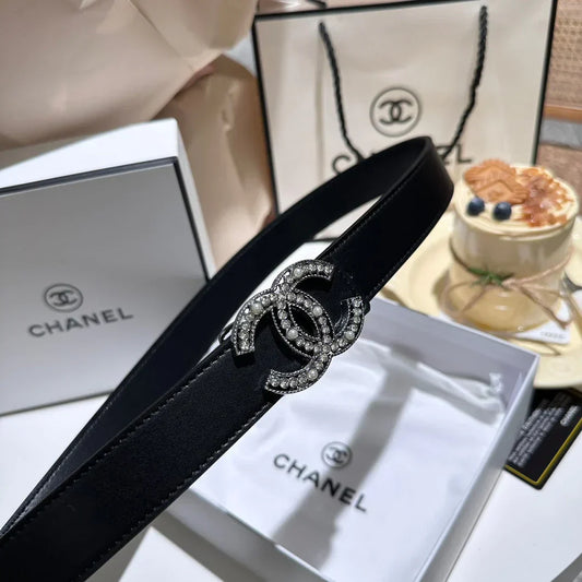 double C pearl belt