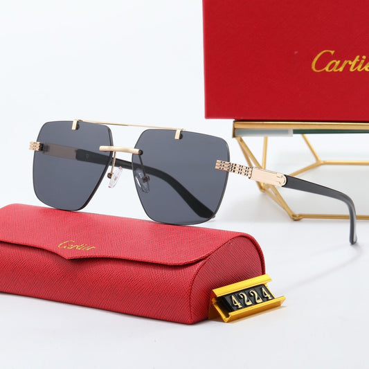 One piece pilot sunglasses 4224