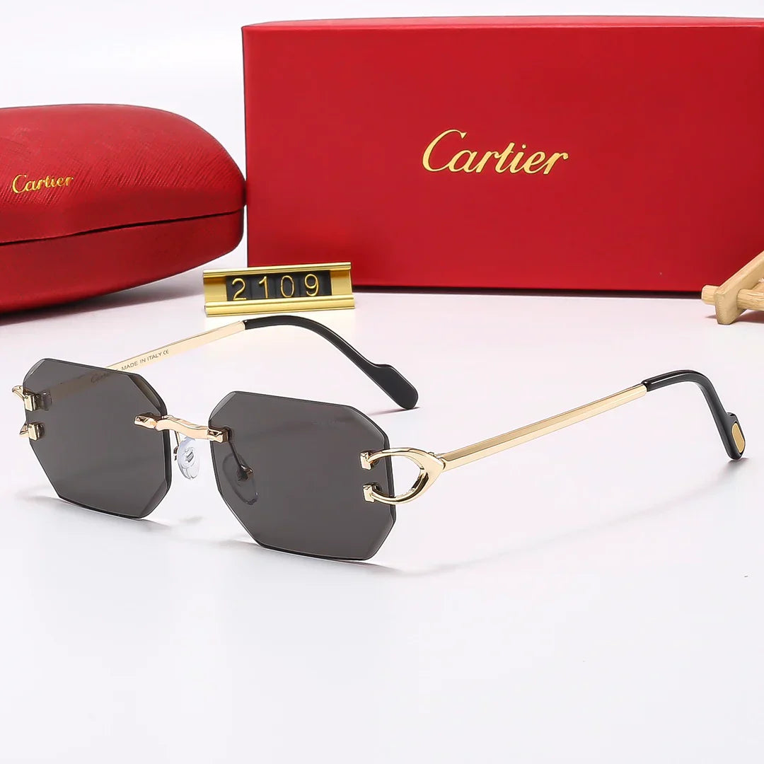 5 Colors Fashion Frameless Sunglasses2109