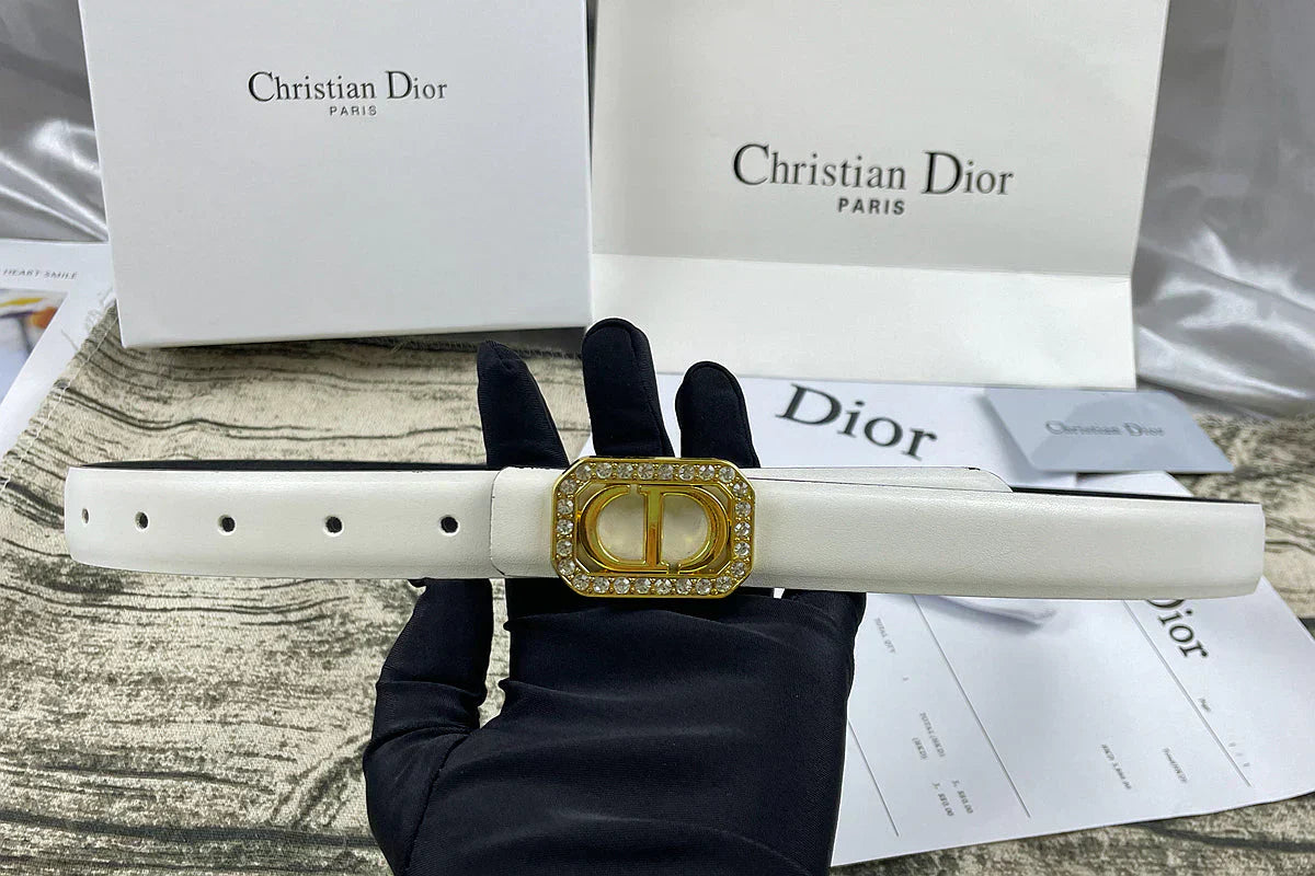 6 Colors CD rhinestone plain belt