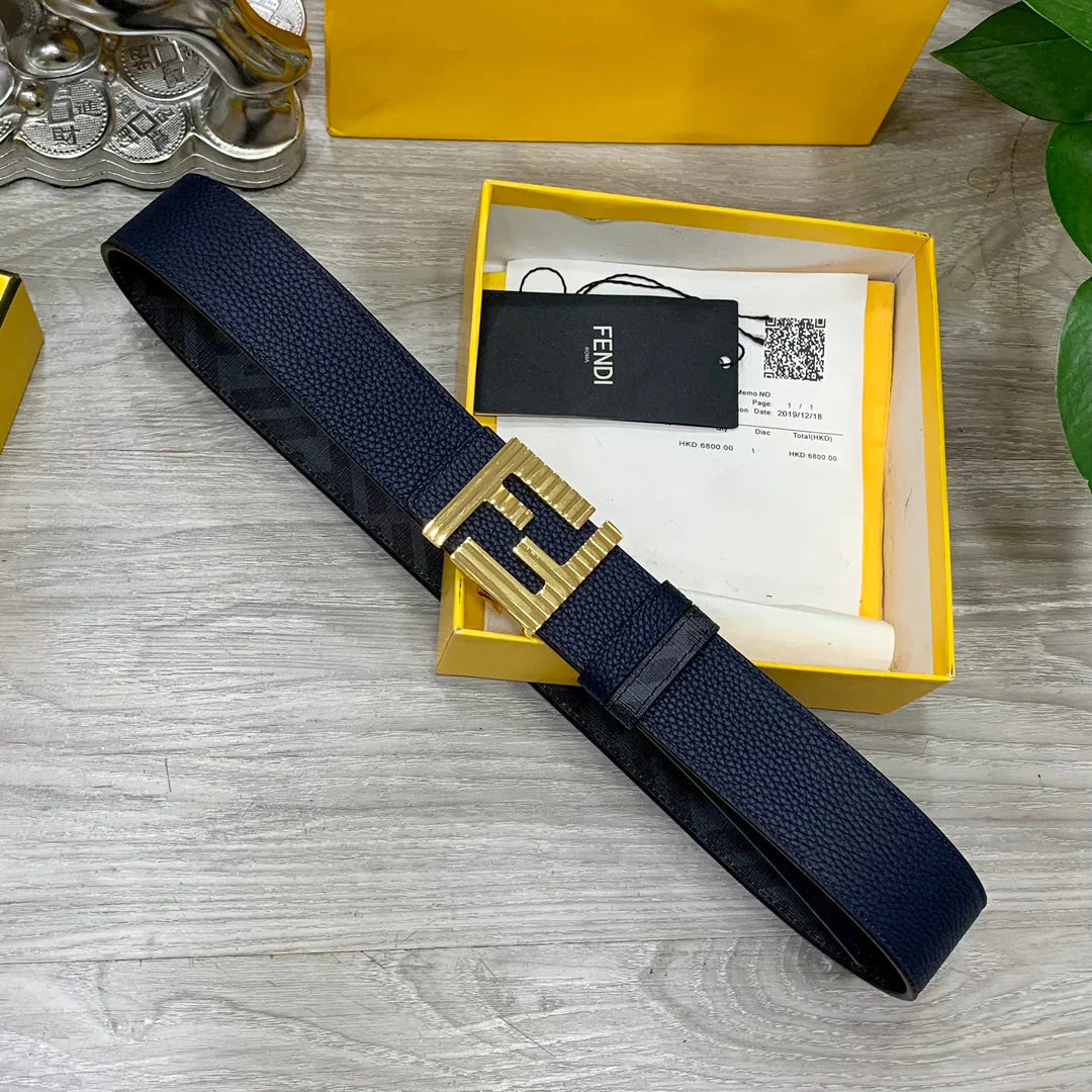 Double loop reversible belt width 4.0CM